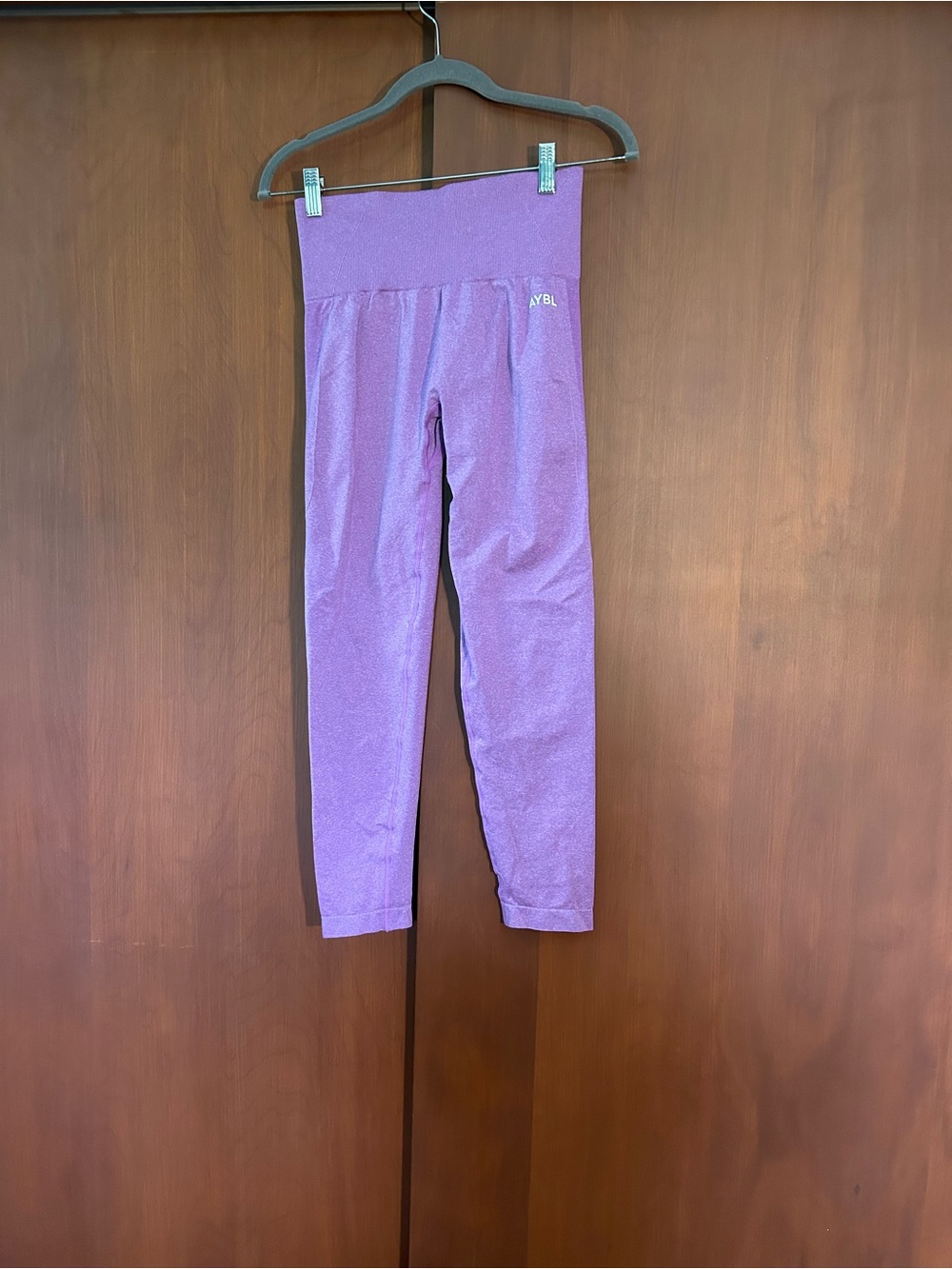 AYBL Lilac Ribbed Leggings